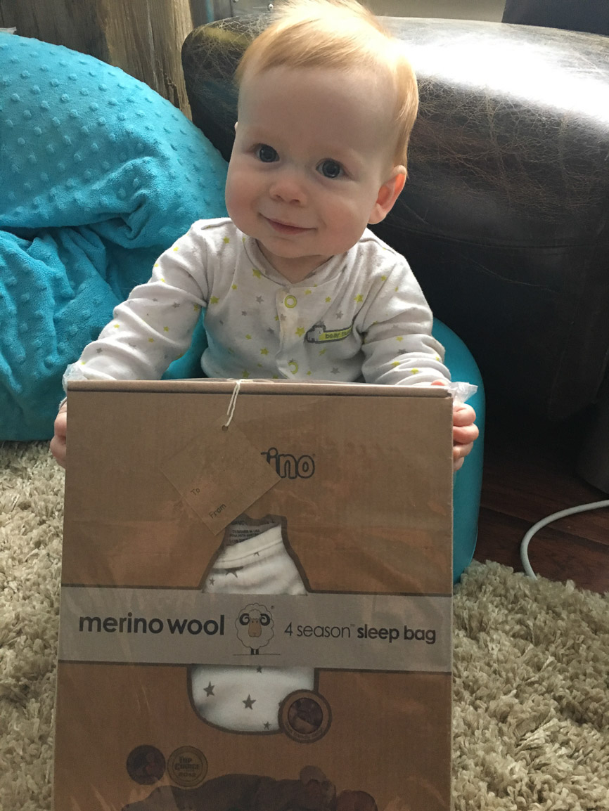 Woolino Sleeping Bag review Tiny Sleepers Big Dreamers