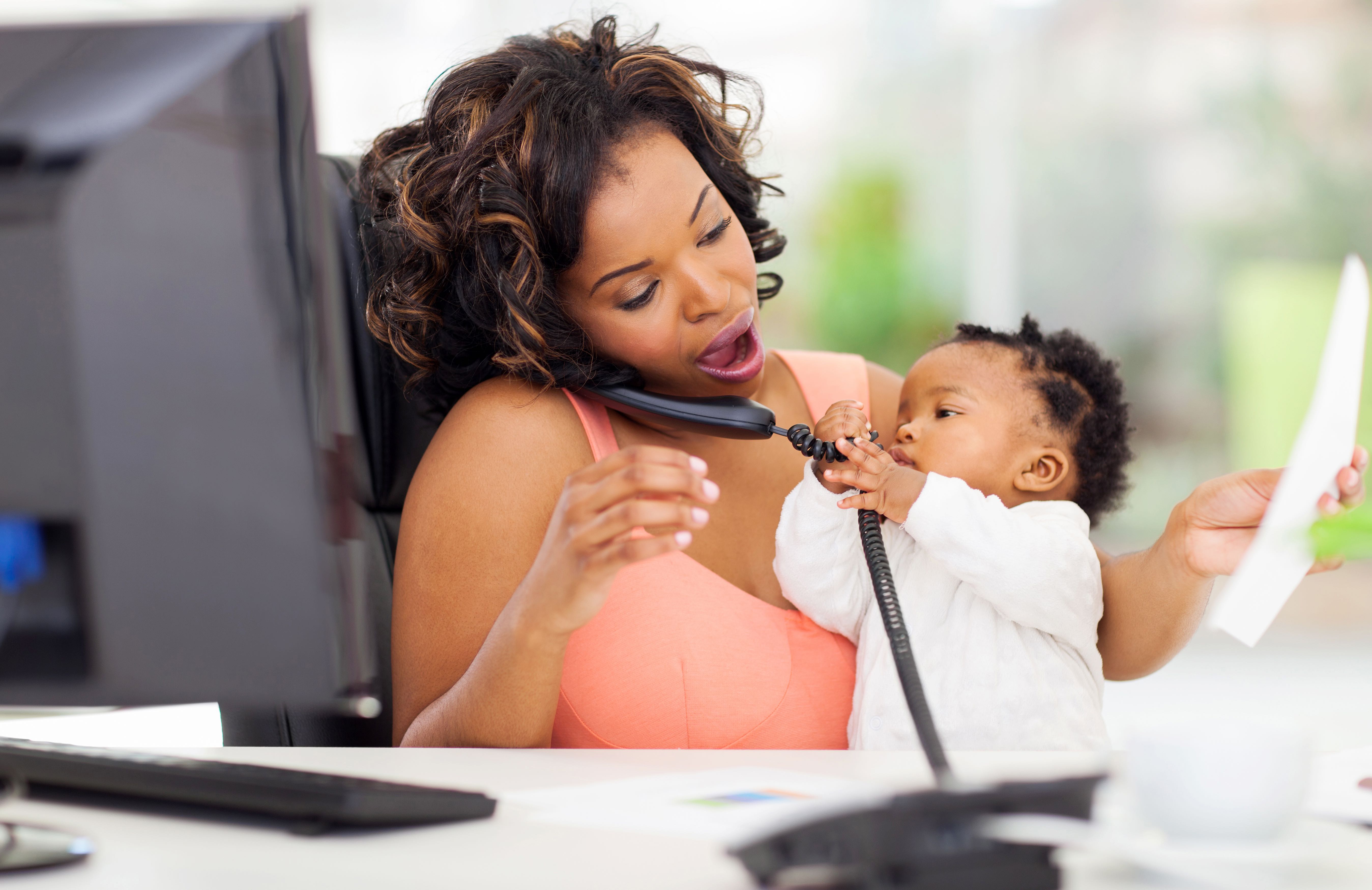 Busy mom